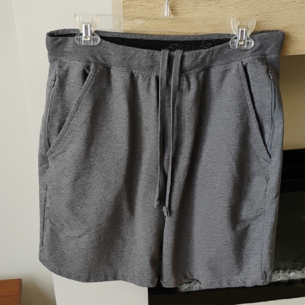 Eddie Bauer Men's Lounge Gray Shorts